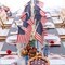 4th of July Decorations - Fourth of July Deals - 36 Patriotic Stars and Stripes Pinwheels & Flags